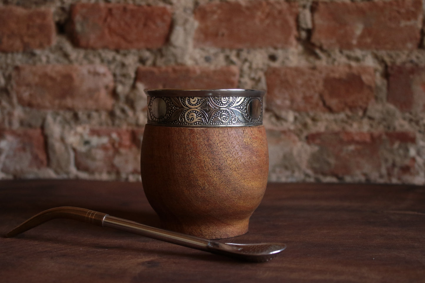 Mate de Algarrobo y Bombilla
