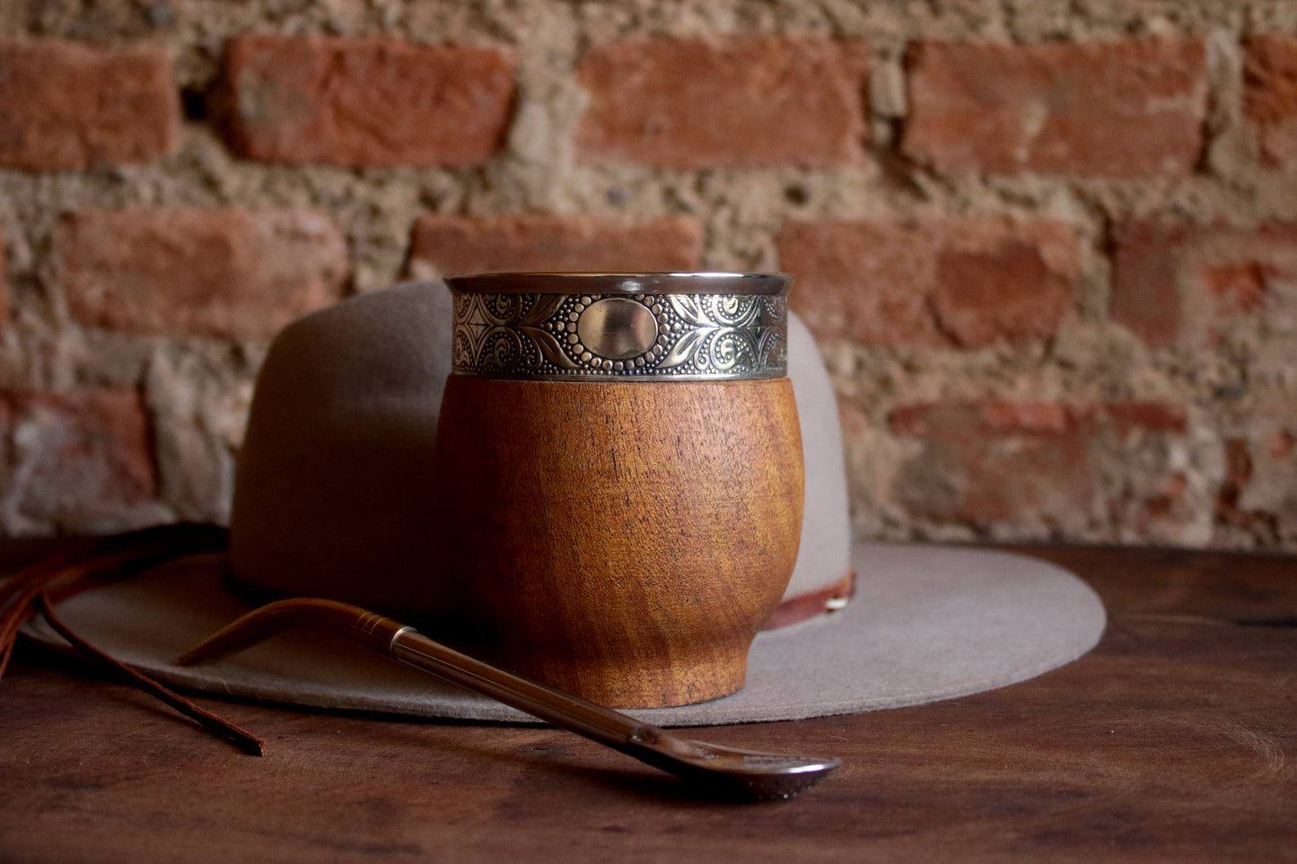 Mate de Algarrobo y Bombilla