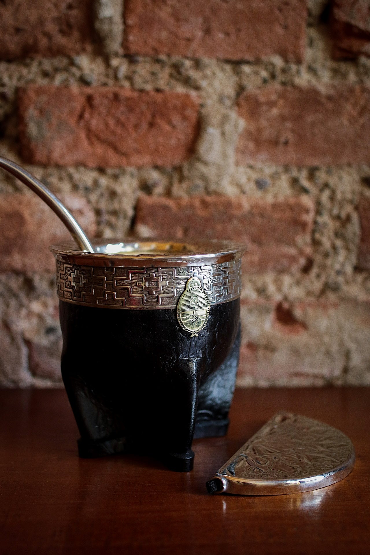 Imperial Cuero y Alpaca con Bombillón y Matepa