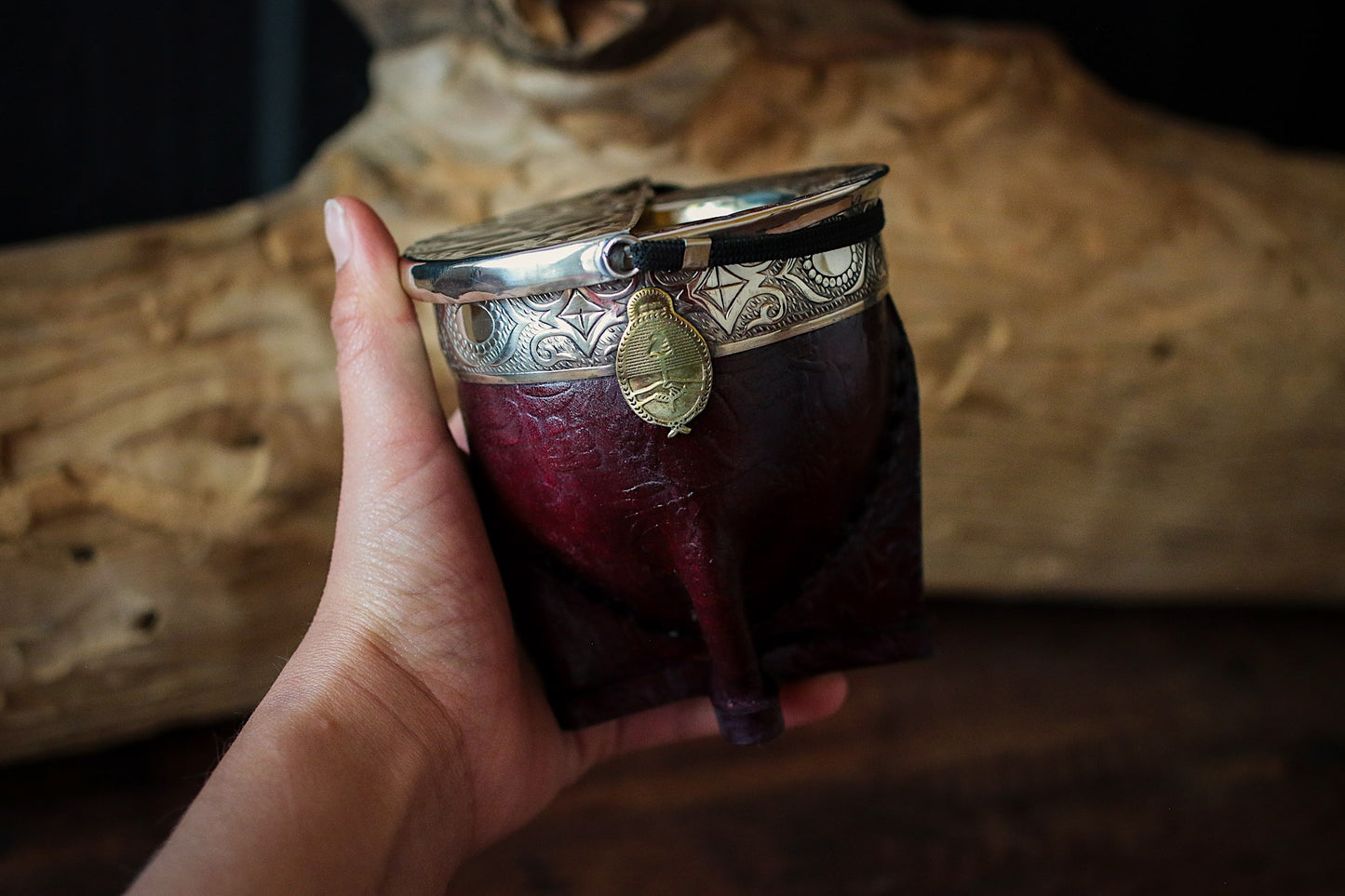 Imperial Cuero y Alpaca con Bombillón y Matepa