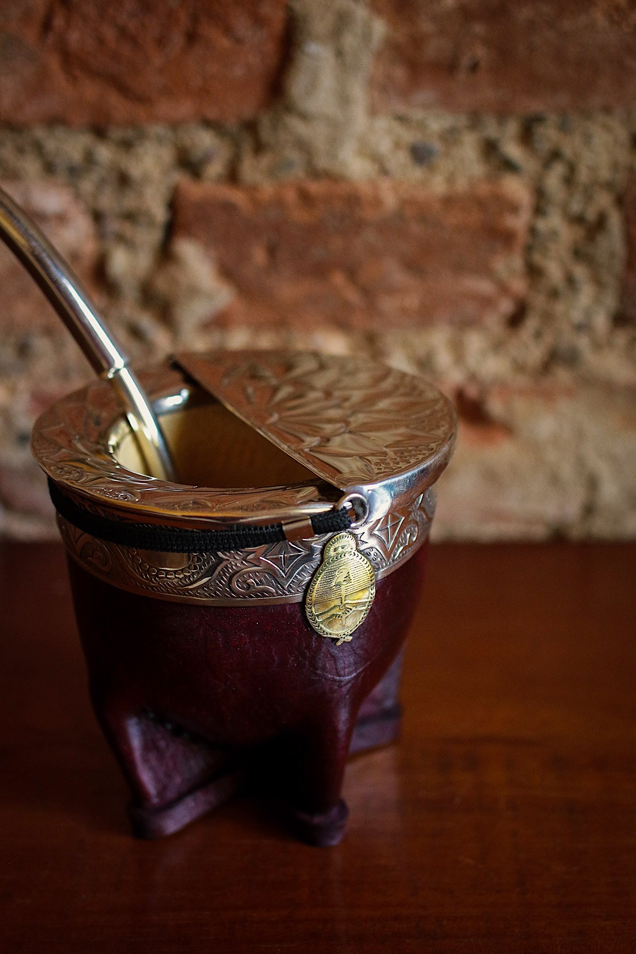 Imperial Cuero y Alpaca con Bombillón y Matepa