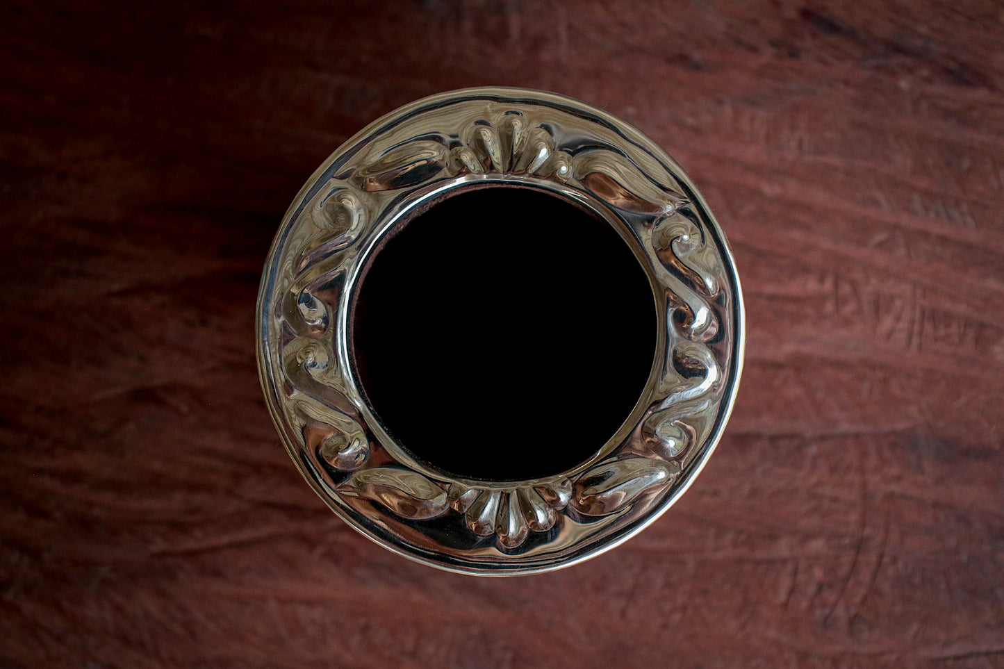 Carob and Nickel Silver Mate with Bombilla