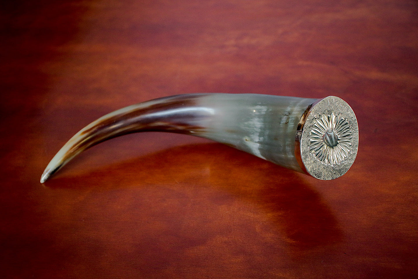 Antler and Nickel Silver candlesticks
