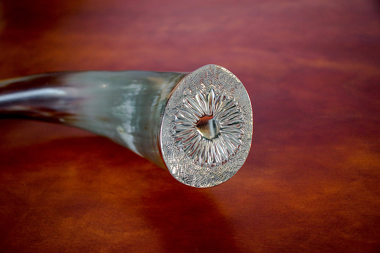 Antler and Nickel Silver candlesticks