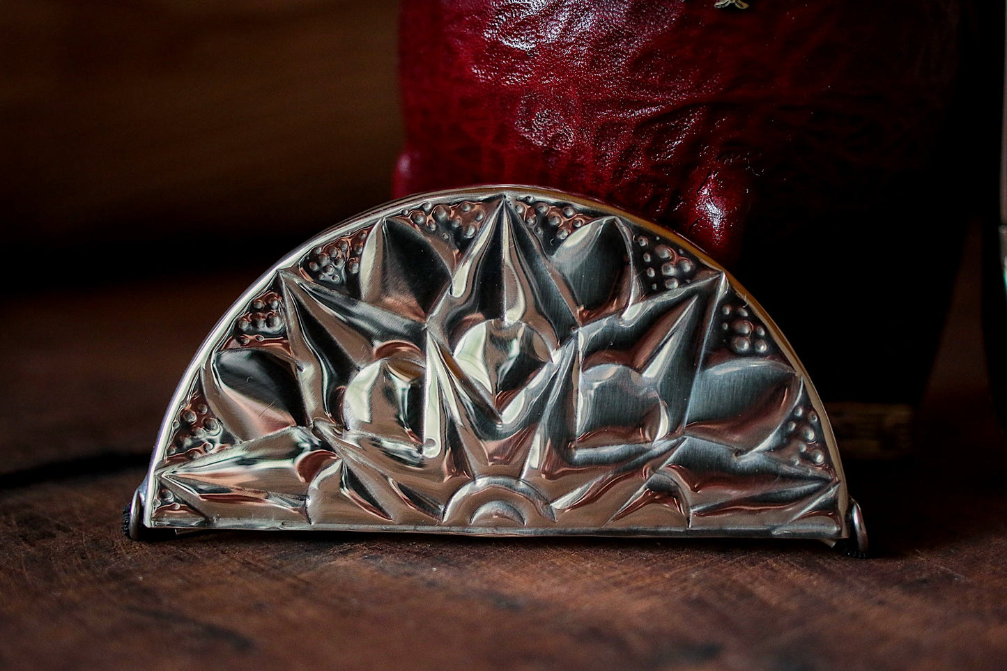 Imperial Cuero y Bronce con Escudo, Matepa y Bombilla