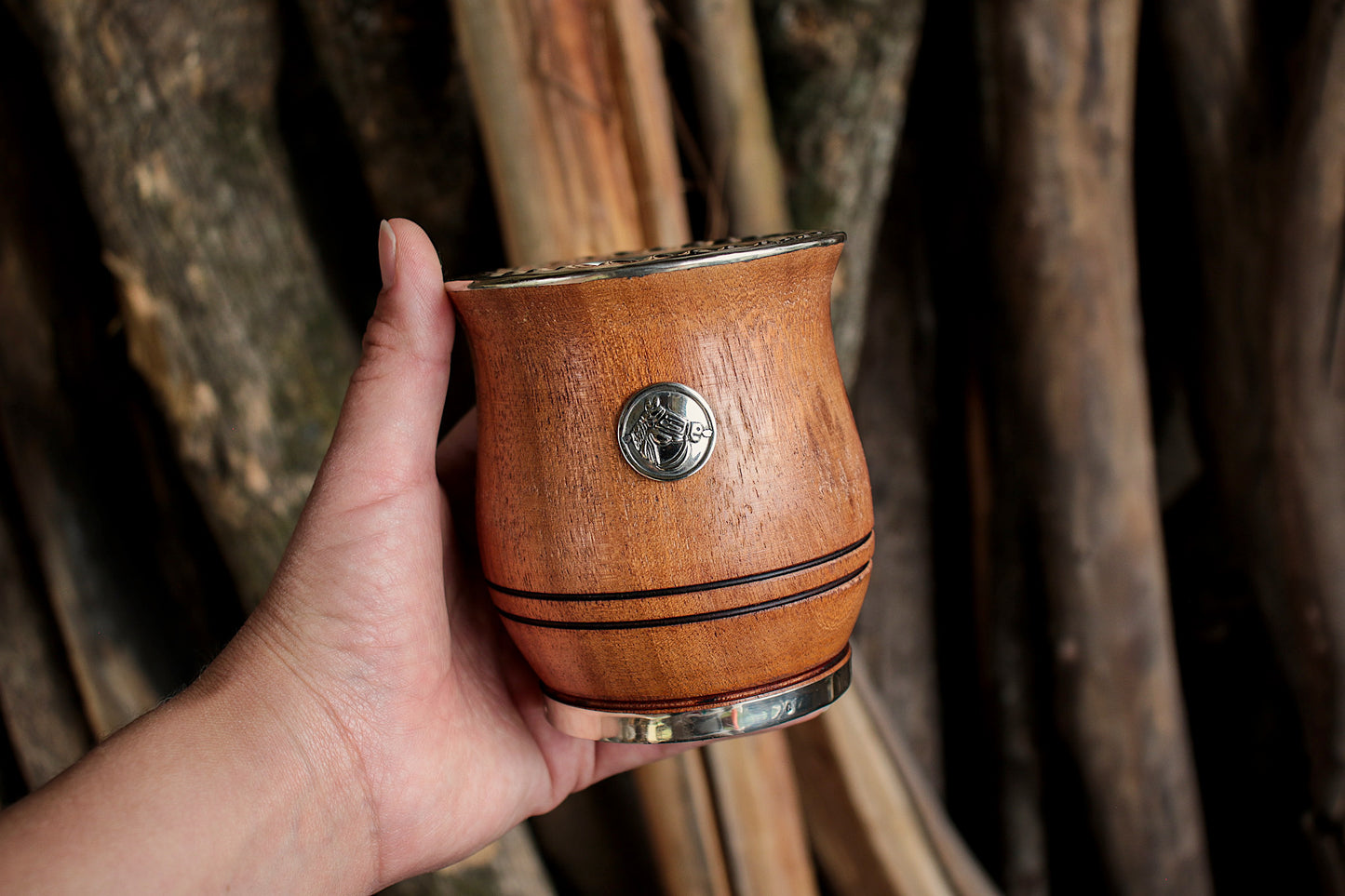 Mate de Algarrobo con Bombillón