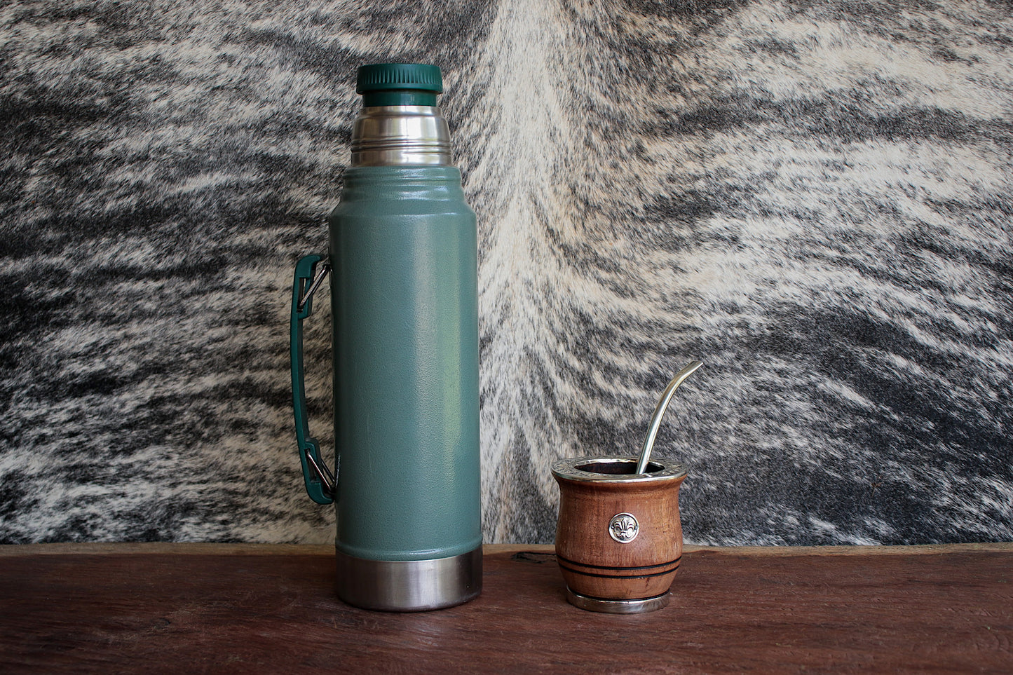 Mate de Algarrobo con Bombilla