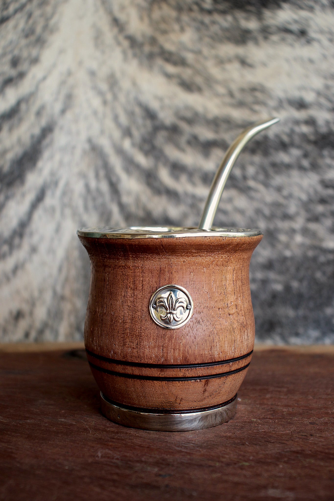 Mate de Algarrobo con Bombilla