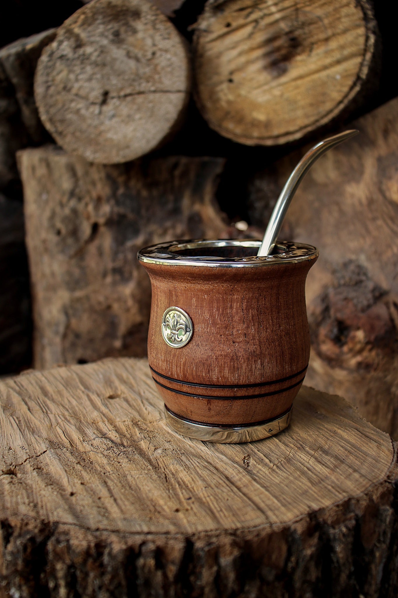 Mate de Algarrobo con Bombilla
