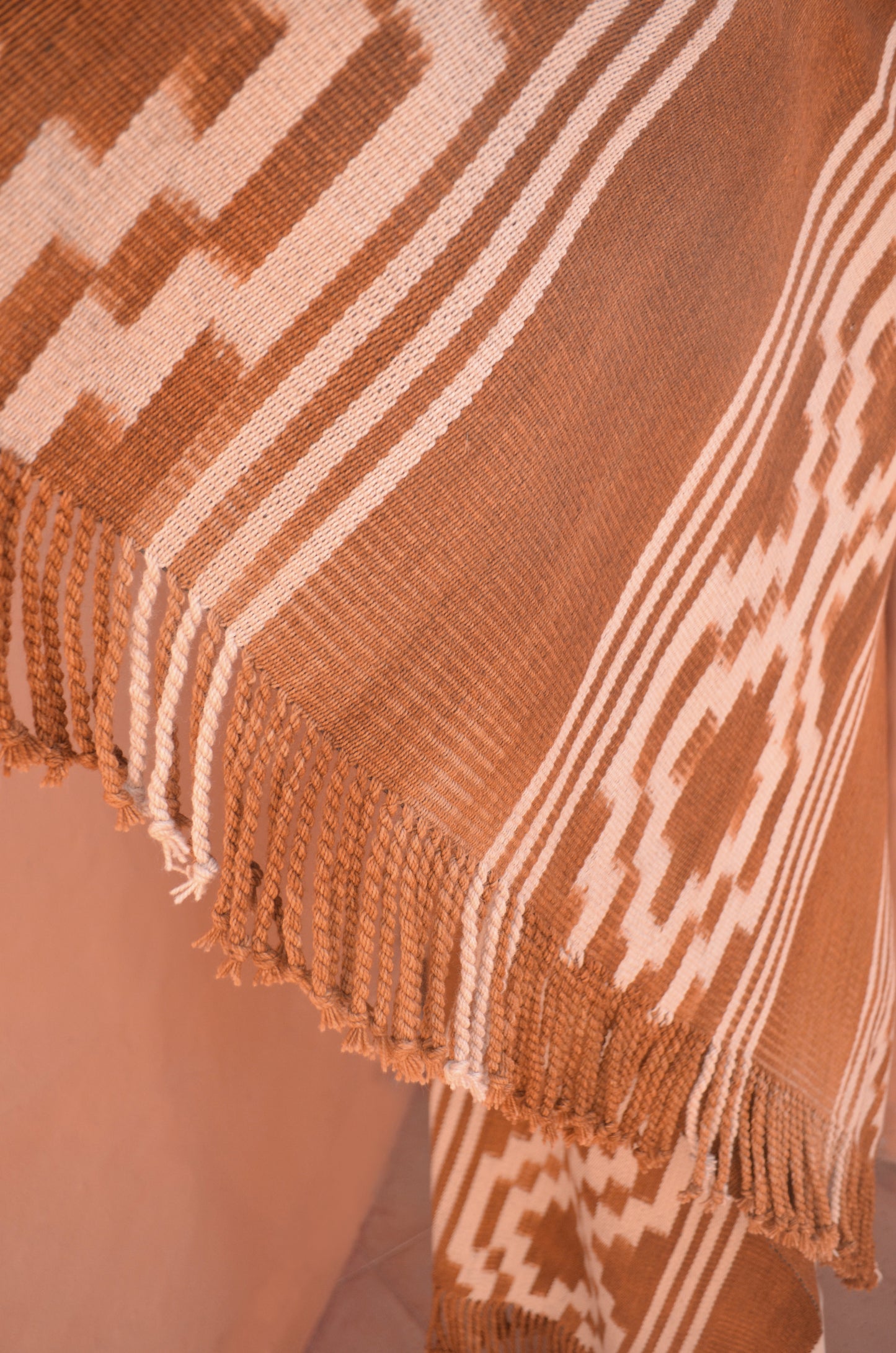 Poncho "Lavalle" Work in Creole Loom