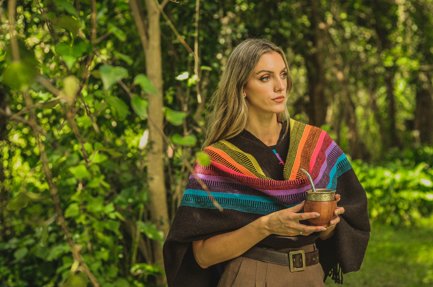 Poncho "La Bernadette" Creole Loom