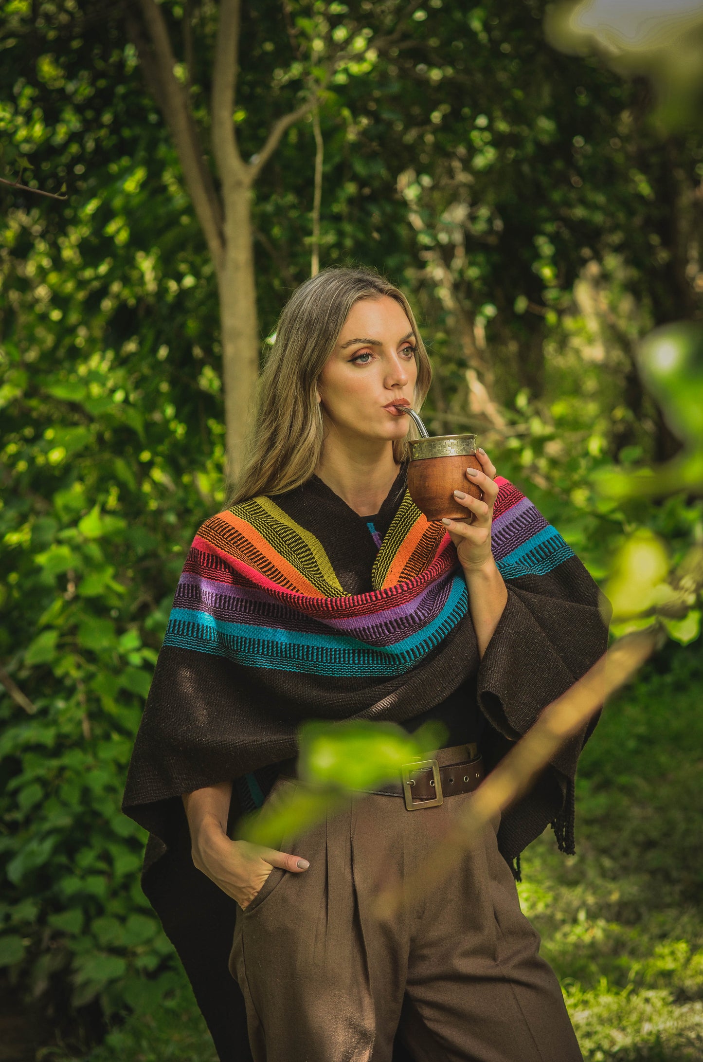 Poncho "La Bernadette" Creole Loom