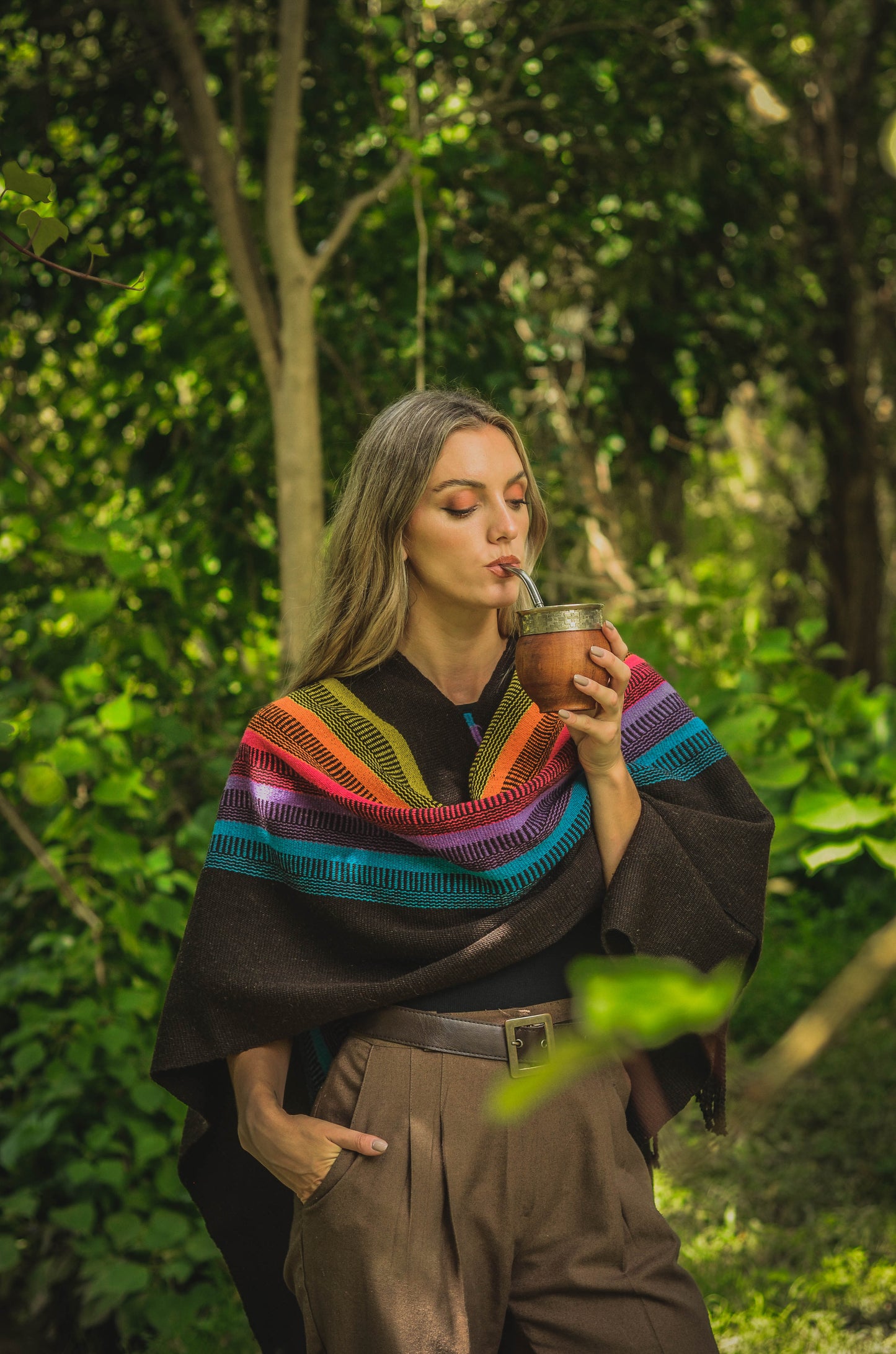 Poncho "La Bernadette" Creole Loom