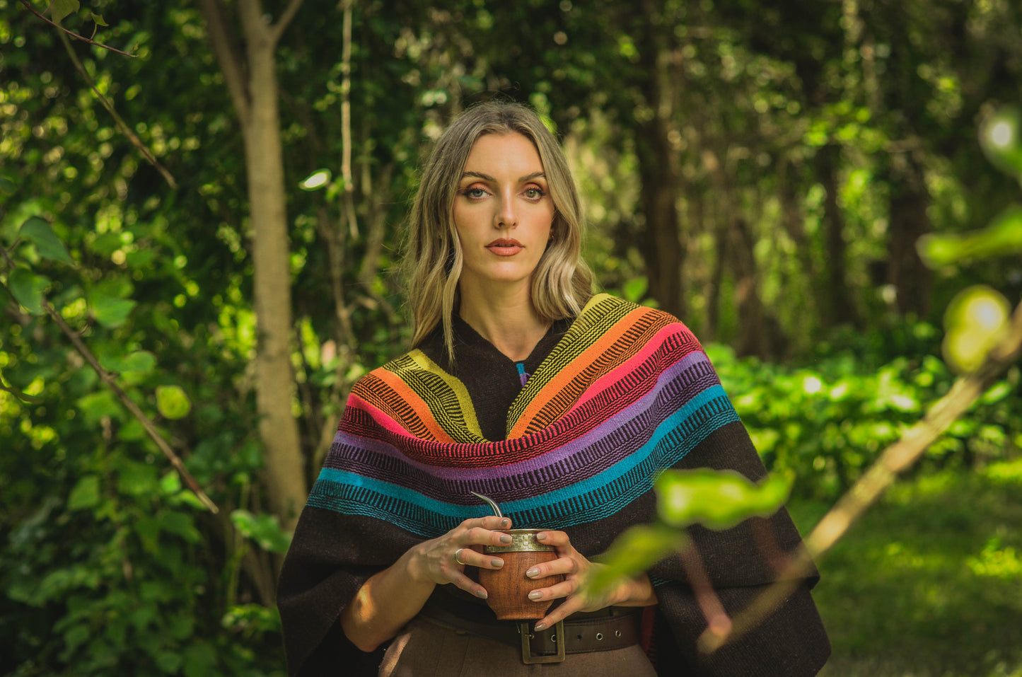Poncho "La Bernadette" Creole Loom