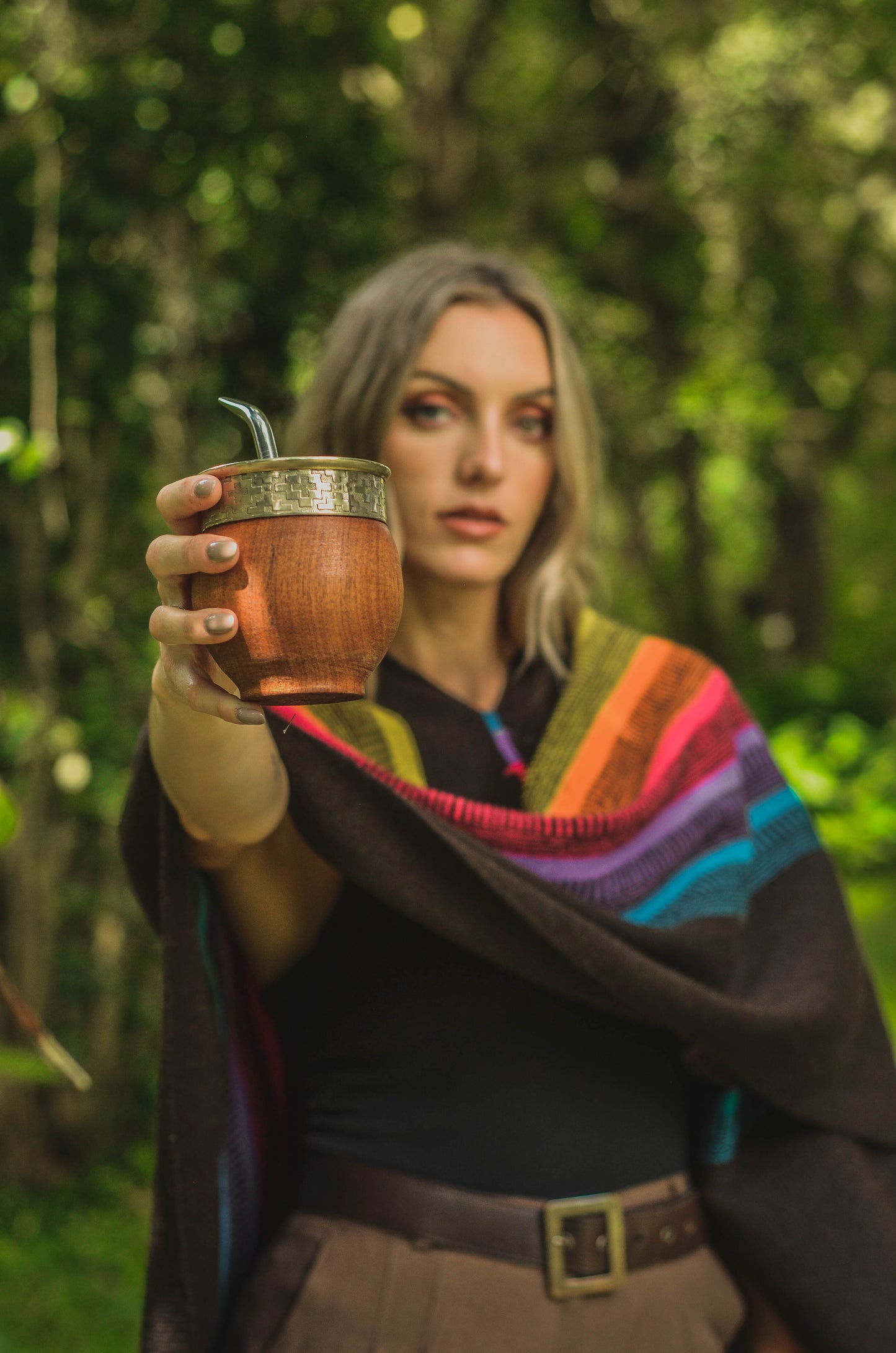 Poncho "La Bernadette" Creole Loom
