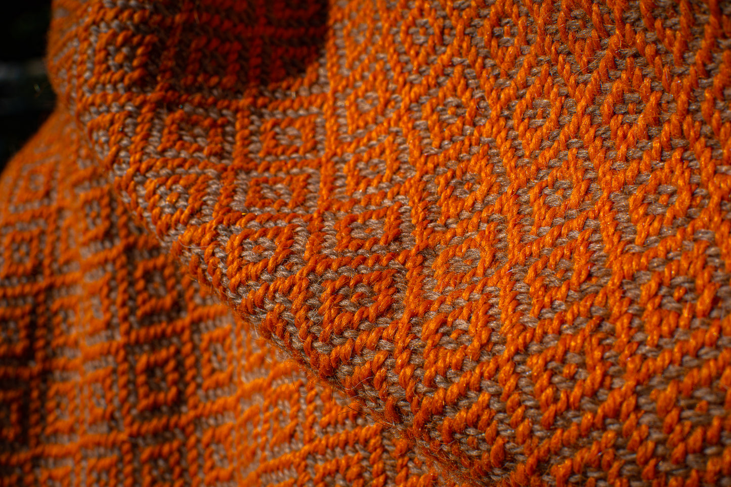 Ruana ITAQUÍ llama Threads on Loom