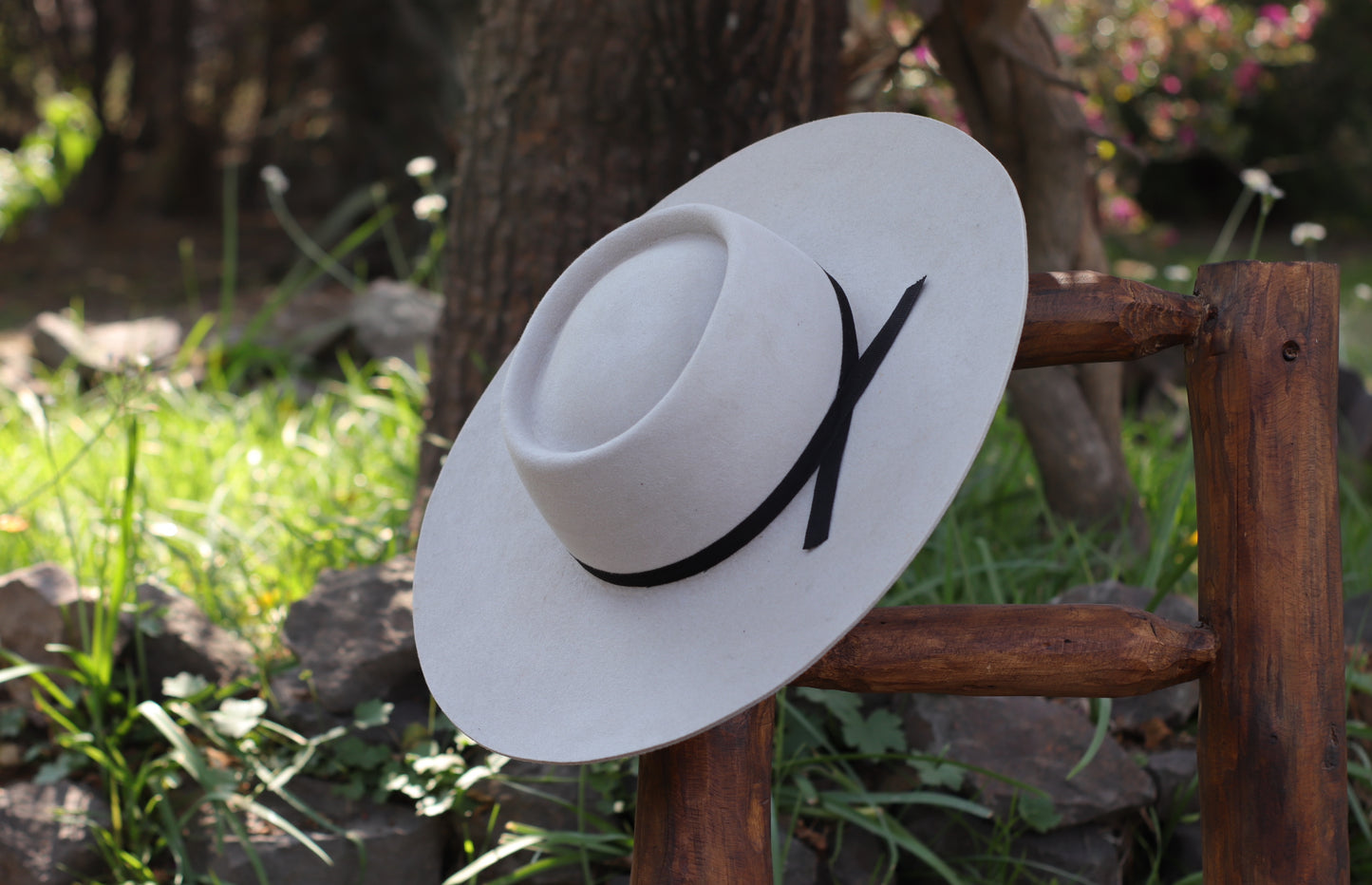 Sombrero Fieltro Marfil Nro60