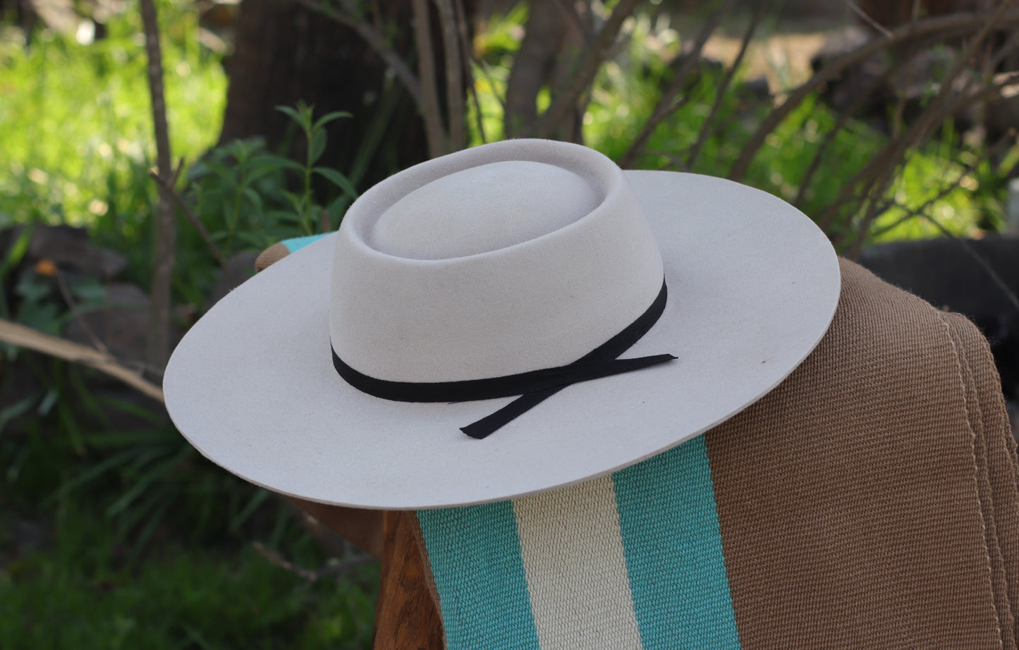 Sombrero Fieltro Marfil Nro60