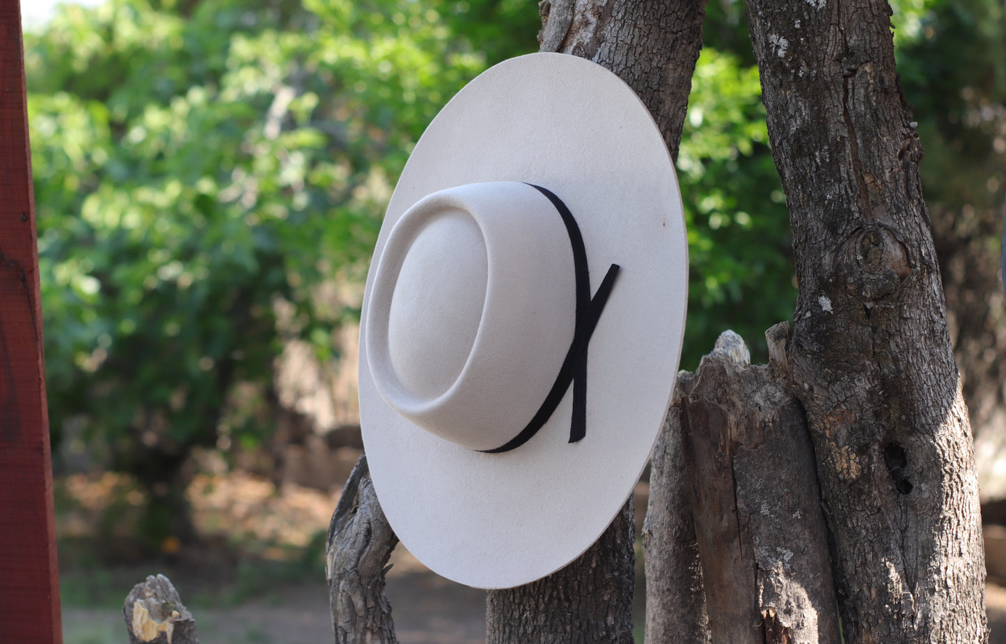 Sombrero Fieltro Marfil Nro60
