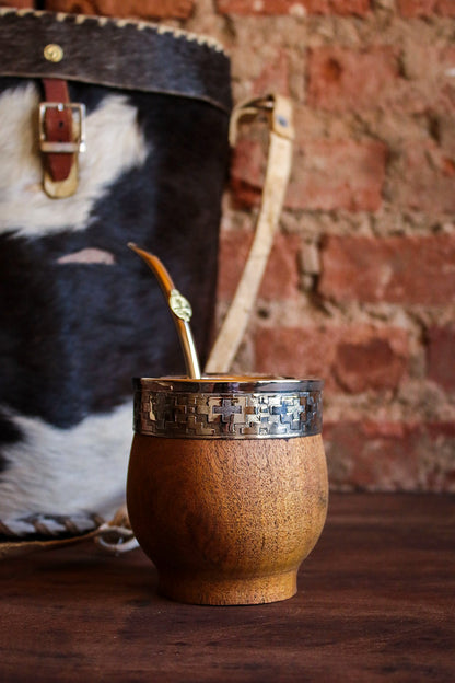 Mate de Algarrobo y Bombilla
