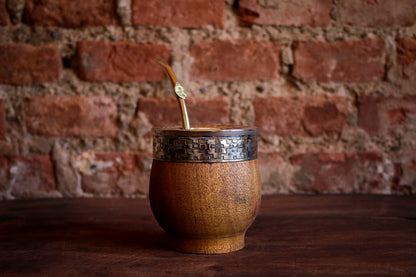 Mate de Algarrobo y Bombilla