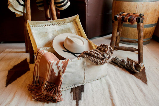 Natural Leather Trunk