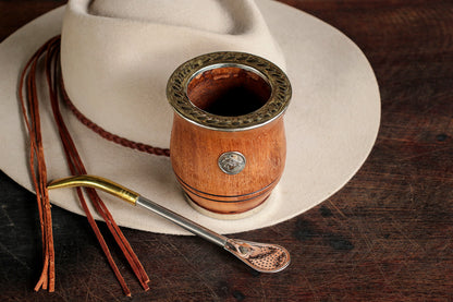 Mate de Algarrobo con Bombillón