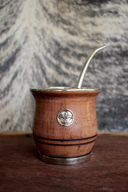 Mate de Algarrobo con Bombilla