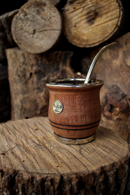 Mate de Algarrobo con Bombilla