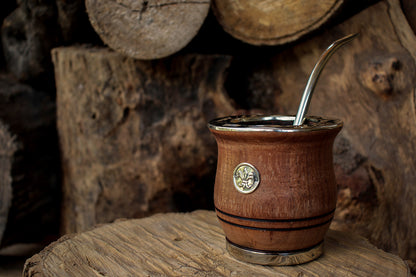 Mate de Algarrobo con Bombilla