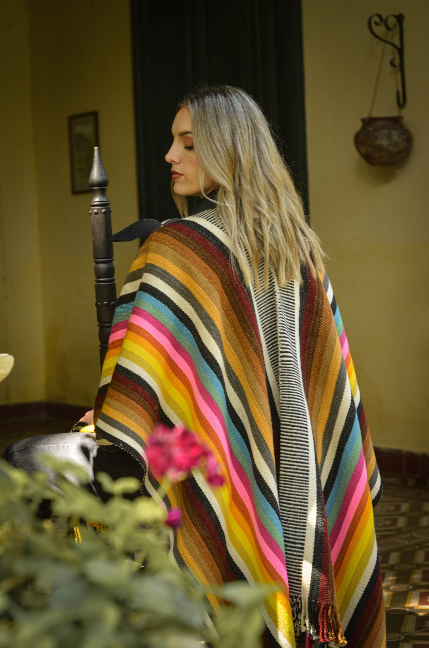 Poncho "Paz Arizmendi" Obra en Telar Criollo