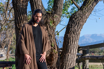 SANTA CRUZ Open Llama Poncho 
