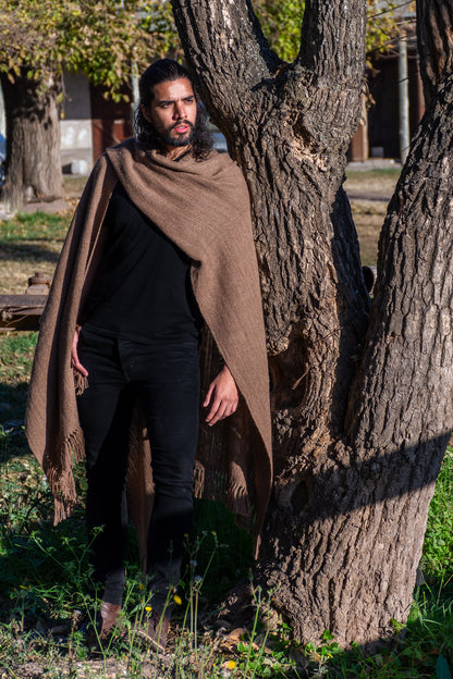 SANTA CRUZ Open Llama Poncho 