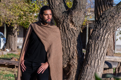 SANTA CRUZ Open Llama Poncho 