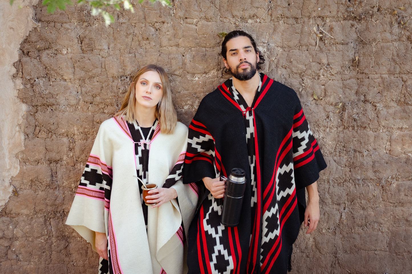 Poncho "Lavalle" Work in Creole Loom