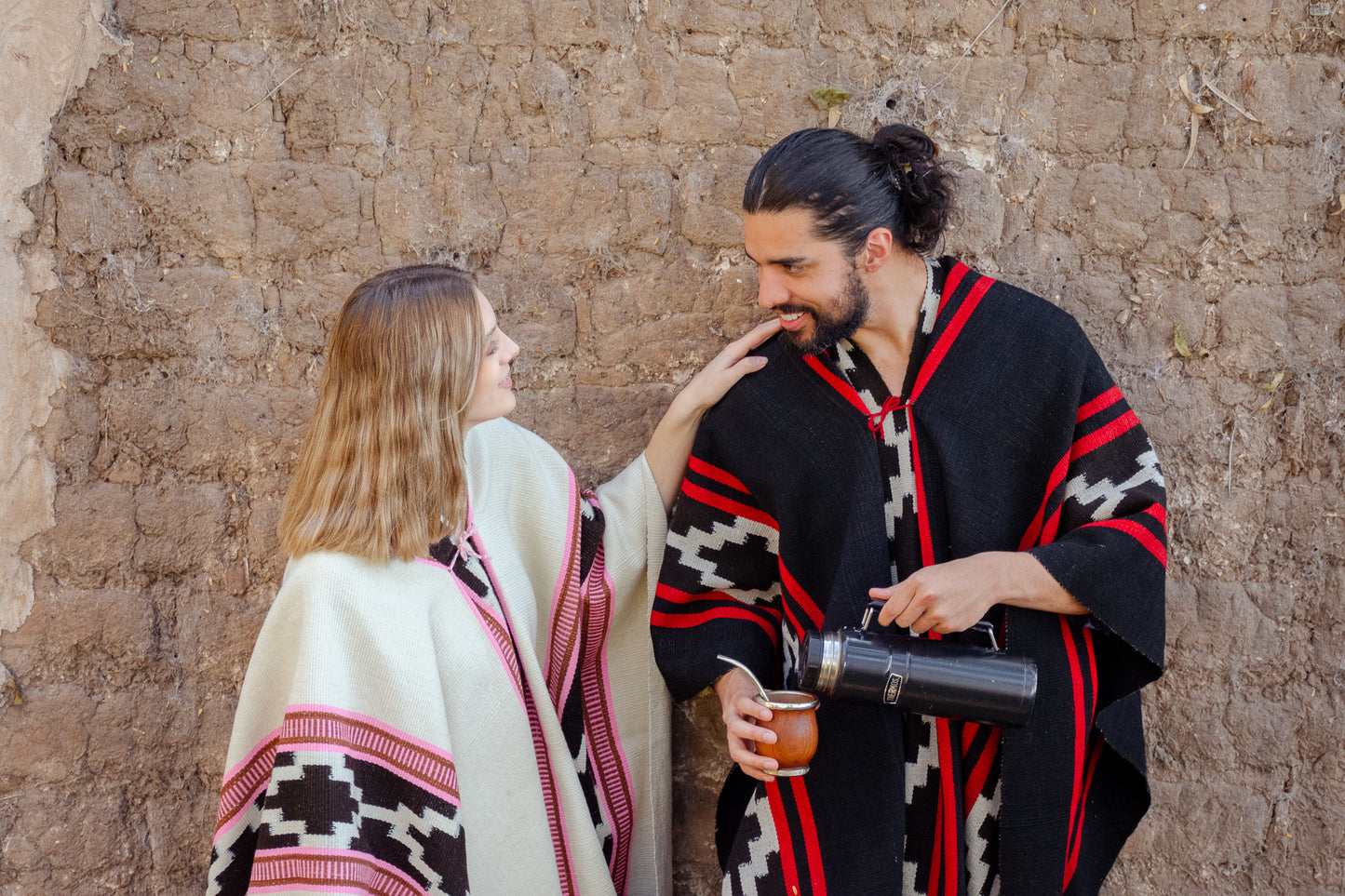 Poncho "Lavalle" Work in Creole Loom