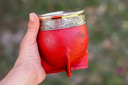 OUTLET Imperial Leather and Nickel Silver Mate