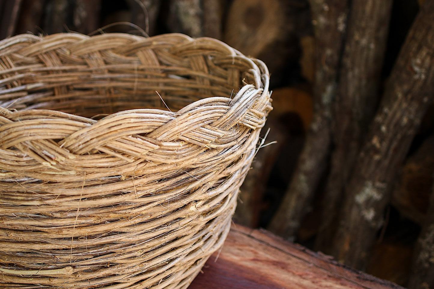 Basket of Pennyroyal Branches