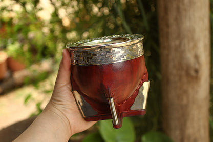 Imperial Mate Leather and Nickel Silver