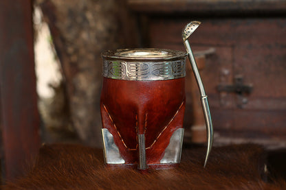 Mate Imperial de Cuero y Alpaca