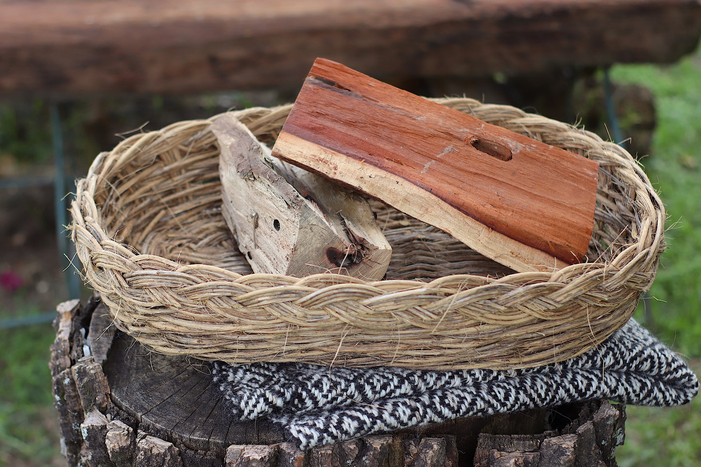 Basket of Pennyroyal Branches