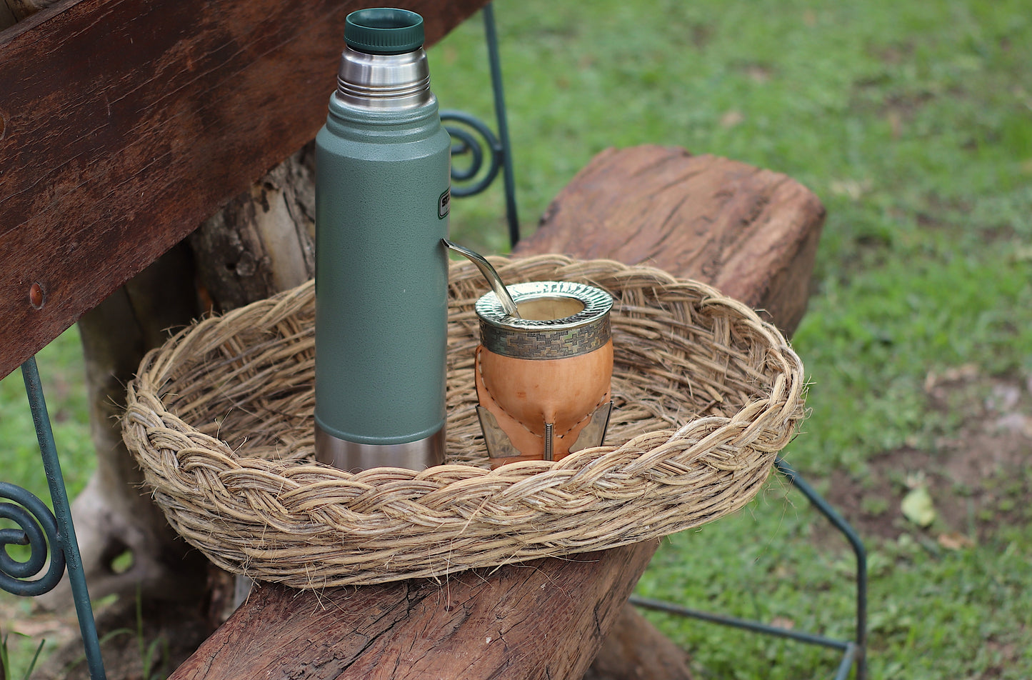 Basket of Pennyroyal Branches