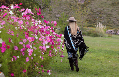 Poncho "Lavalle" Work in Creole Loom