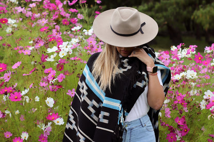 Poncho "Lavalle" Work in Creole Loom