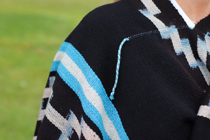Poncho "Lavalle" Work in Creole Loom