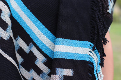 Poncho "Lavalle" Work in Creole Loom