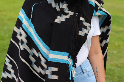 Poncho "Lavalle" Work in Creole Loom