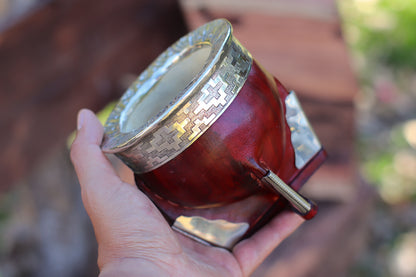 Imperial Mate Leather and Nickel Silver