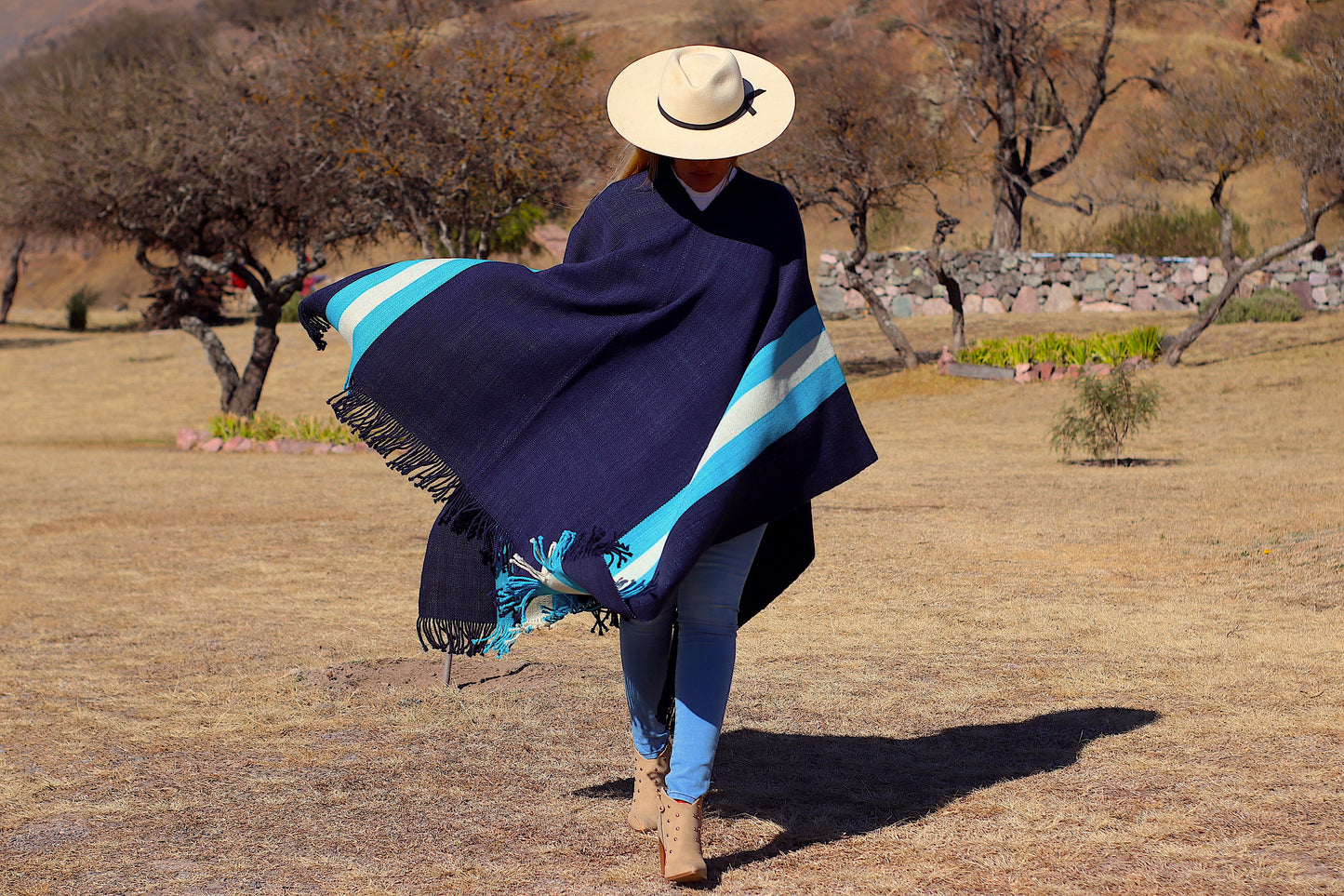 Poncho "San Lorenzo" Telar Criollo