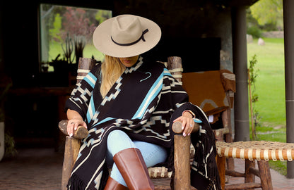 Poncho "Lavalle" Work in Creole Loom